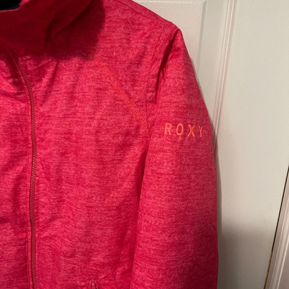 Roxy Dry Flight 10K Hooded Puffer Ski Snowboard Coat Girl's 14 Pink